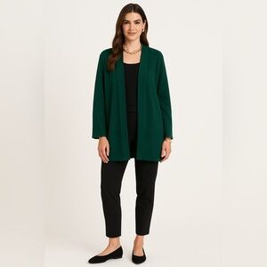 Laura Size 1X Green Cardigan
